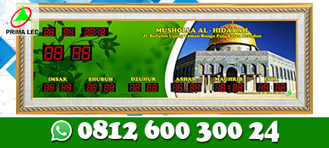 Jam Masjid Digital Tipe 02